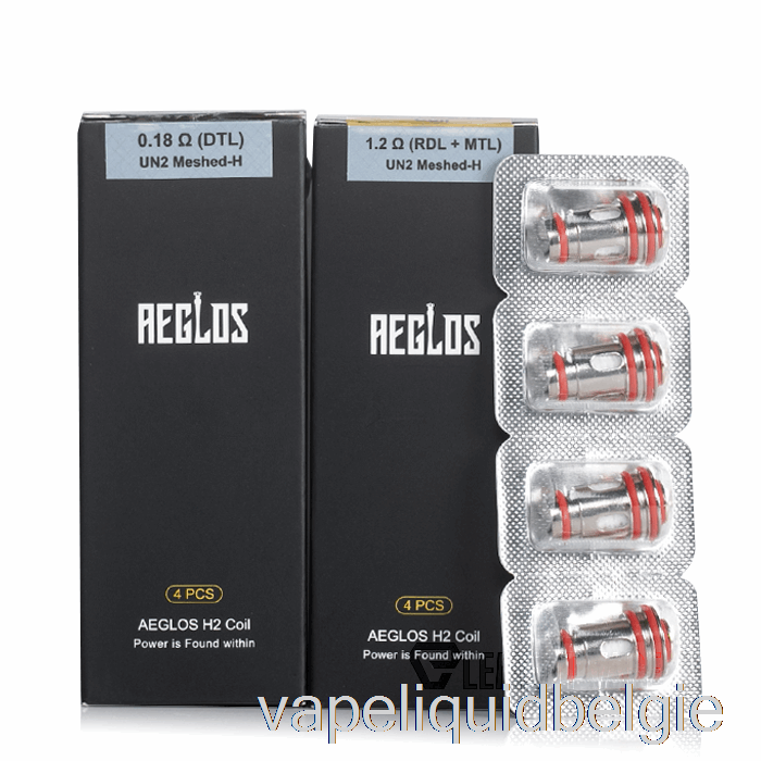 Vape Vloeistof Uwell Aeglos H2 Vervangende Spoelen 1.2ohm Aeglos H2 Spoelen